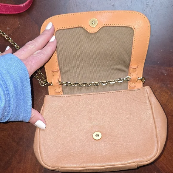 See By Chloe Tan and Pink Crossbody Bag - Picture 9 of 11